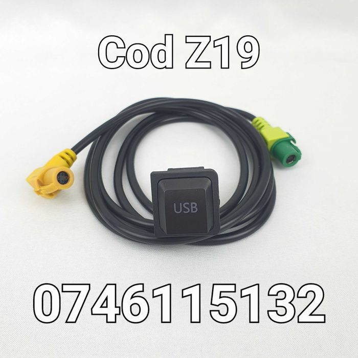 Cablu USB Navigatie-RNS315 RNS510 RCD510-Golf-Passat-Jetta-Tiguan- Z19
