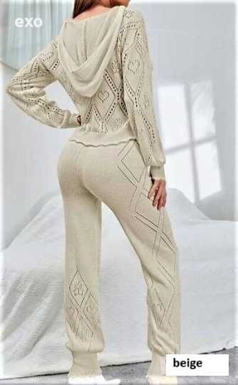 Есенен комплект с панталон, Комплект с панталон, Пуловер с панталон