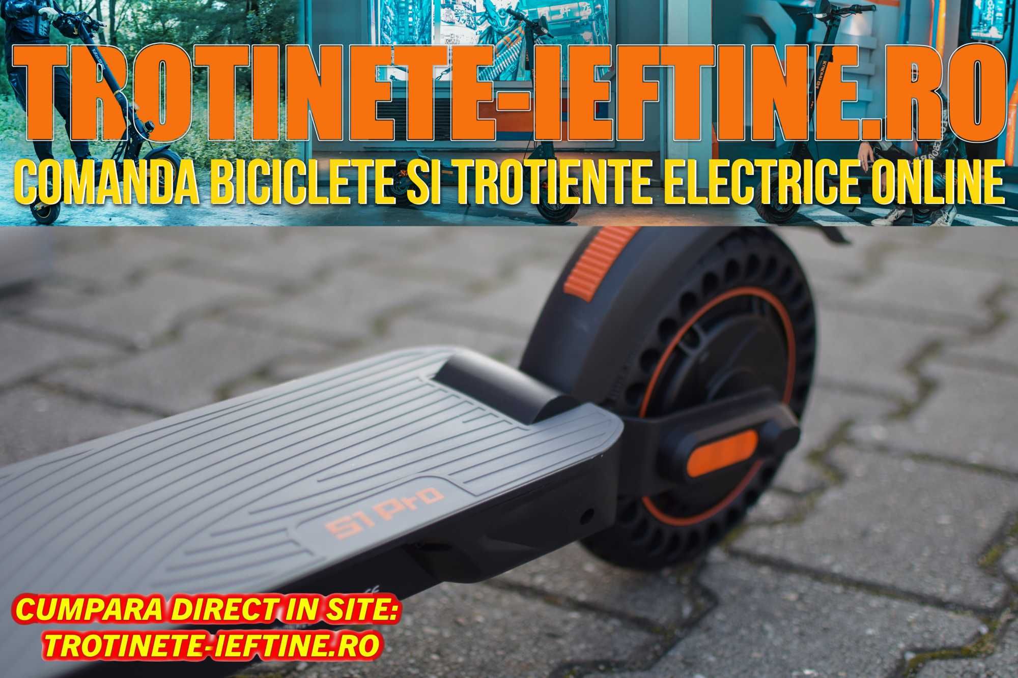 Trotinetă Electrică Garantată - KuKirin S1 Pro