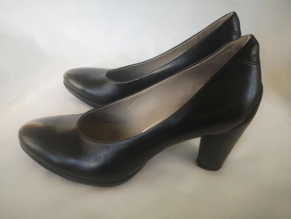 Ecco, обувки естествена кожа, номер 38