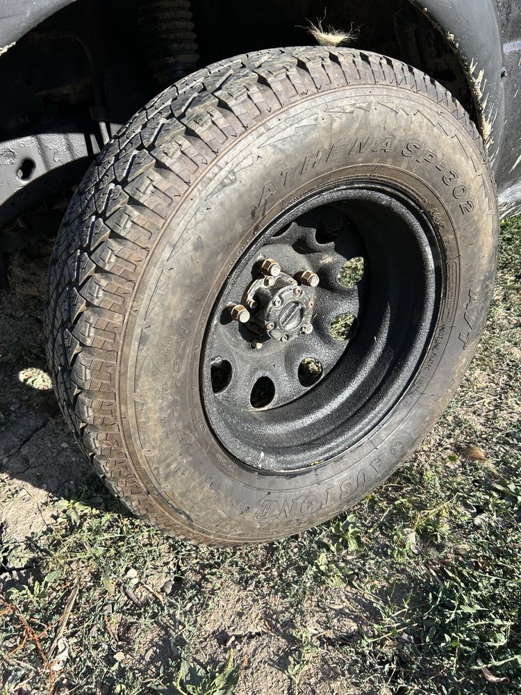 Roți vitara cu jante întoarse și anvelope noi