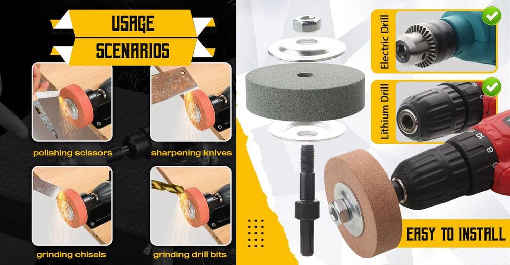 Dispozitiv de polizat + piatra abraziva. Nou ambalat!