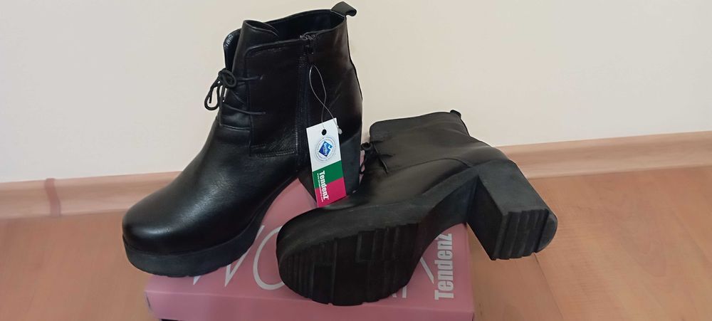 Дамски боти естествена кожа