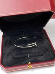 Cartier Juste un Clou 15 aur alb 750 cu diamante