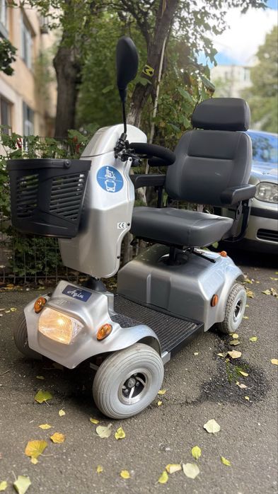 Carut Electric Persoane Handicap Dizabilitati-Baterii OK-Stare F Buna-