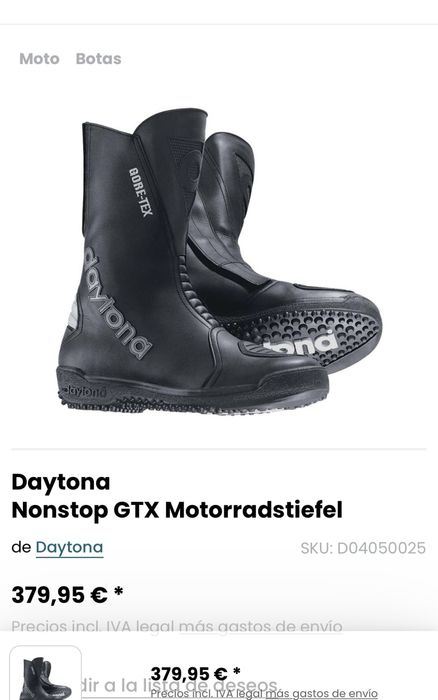 Ghete moto Daytona , autentice