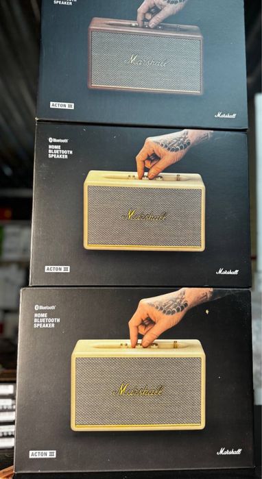 Беспроводная колонка Marshall acton 3 III оригинал