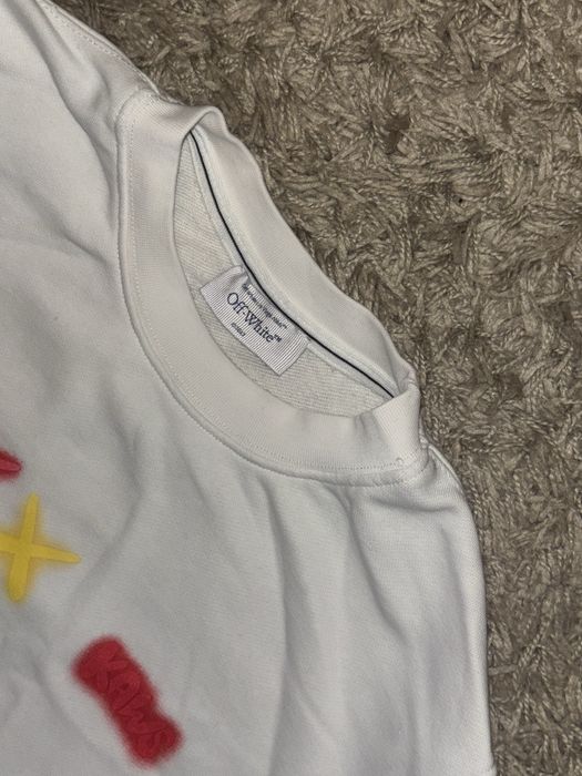Hanorac off white colaborare cu kaws