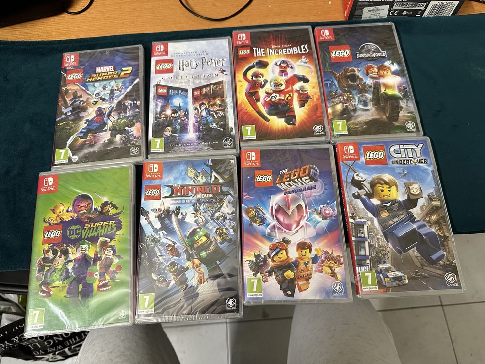 Jocuri nintendo switch noi sigilate lego