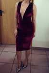 Rochie din catifea