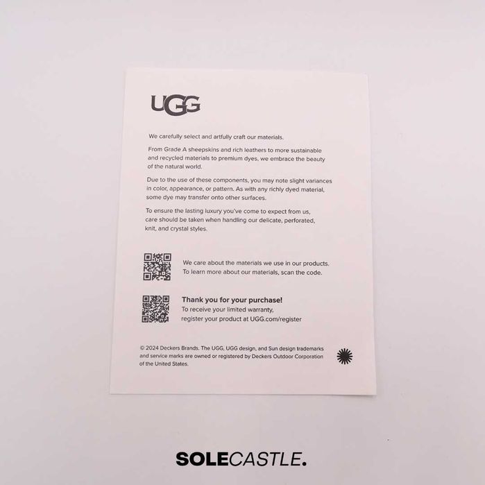 Saboti UGG TAZZ Caspian Slipper 'Burnt Cedar'