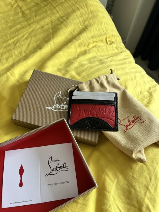 Card holder на christian louboutin
