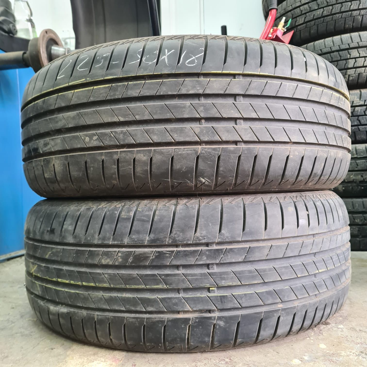 2 x225/50/18 BRIDGESTONE PROFIL 6MM Stare impecabila