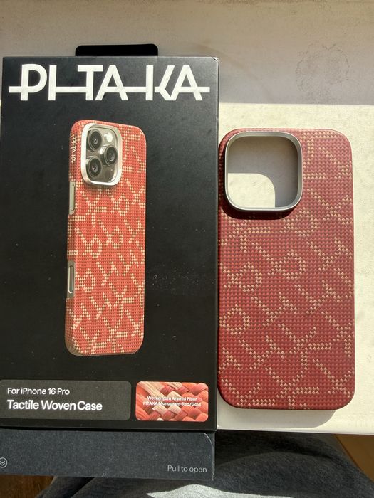 Husa Pitaka Tactile Woven Case, utilizata , Iphone 16 Pro