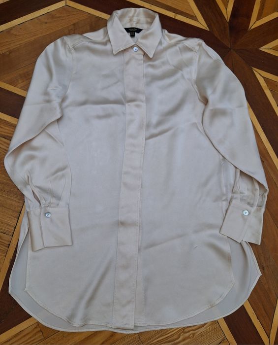 Рубашка из шёлка от фирмы Massimo dytti  на размер S,M