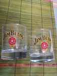 Рекламни чаши за уиски - Jim Beam, Four Roses и за узо