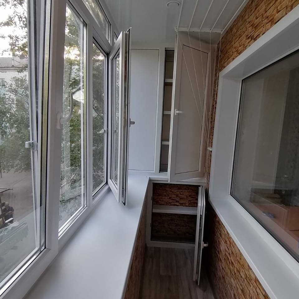 Пластиковые окна. Балконы. Обшивка балконов, лоджии