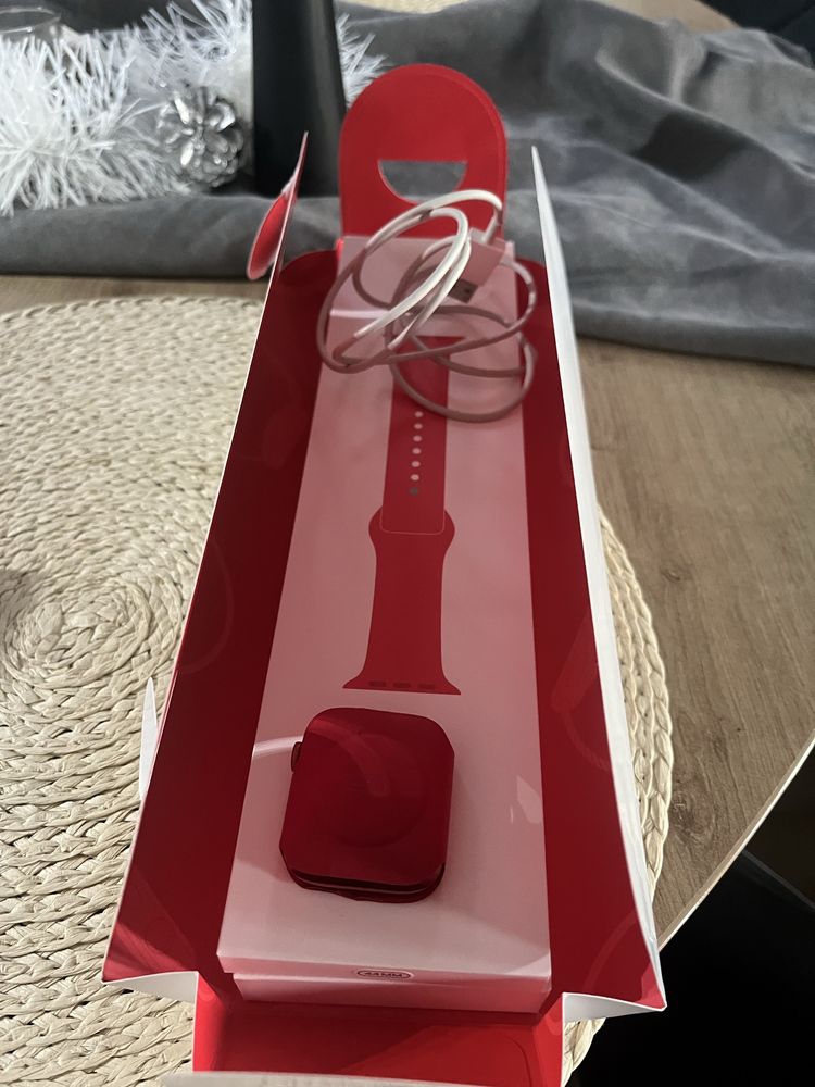 Apple Watch Red Aluminium Case 44mm