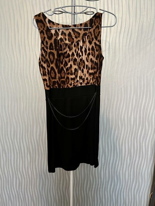 Платье MaxMara леопардовое вечернее