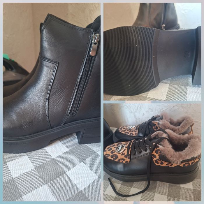 Срочно продам сапоги и кроссовки новые