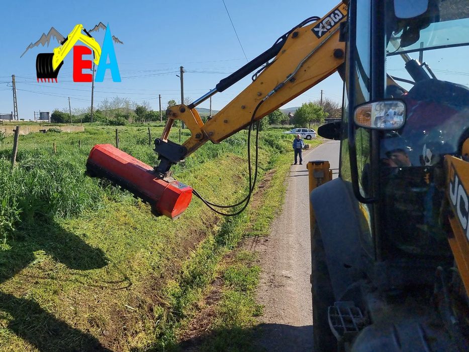 Tocătoare vegetatie pentru excavator buldoexcavator 1000 mm