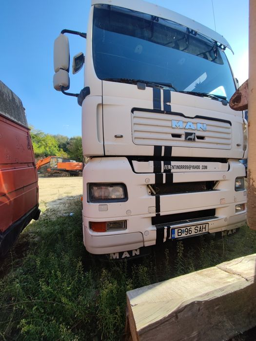 Vând 2 MAN-uri TGA 460 XXL pompă clasica