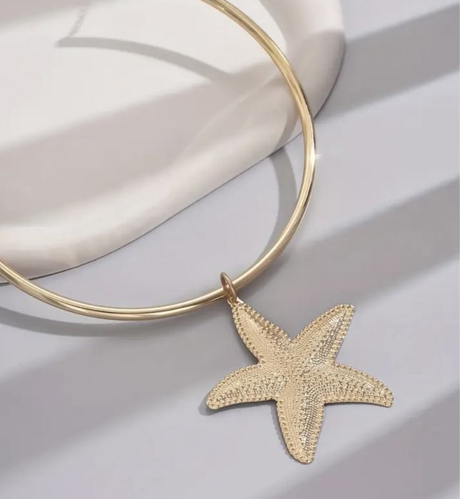 Украшение на шею, колье, морская звезда