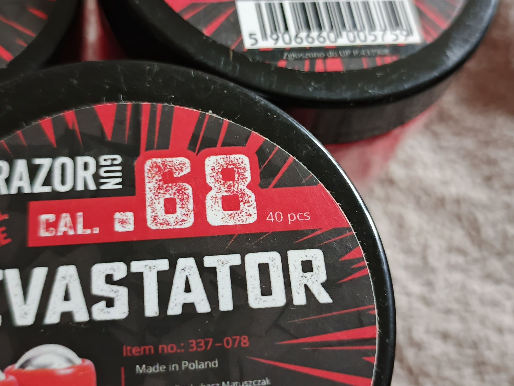 HDS68 HDP HDR cal 0.68 Bile 40buc Otel 10gr Pusca Protectie Airsoft