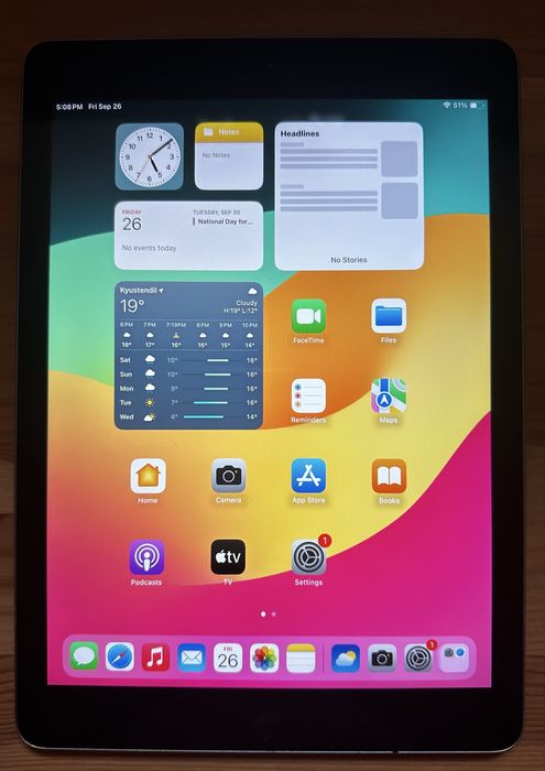 iPad 6-то поколение с подарък Apple Watch Series 5