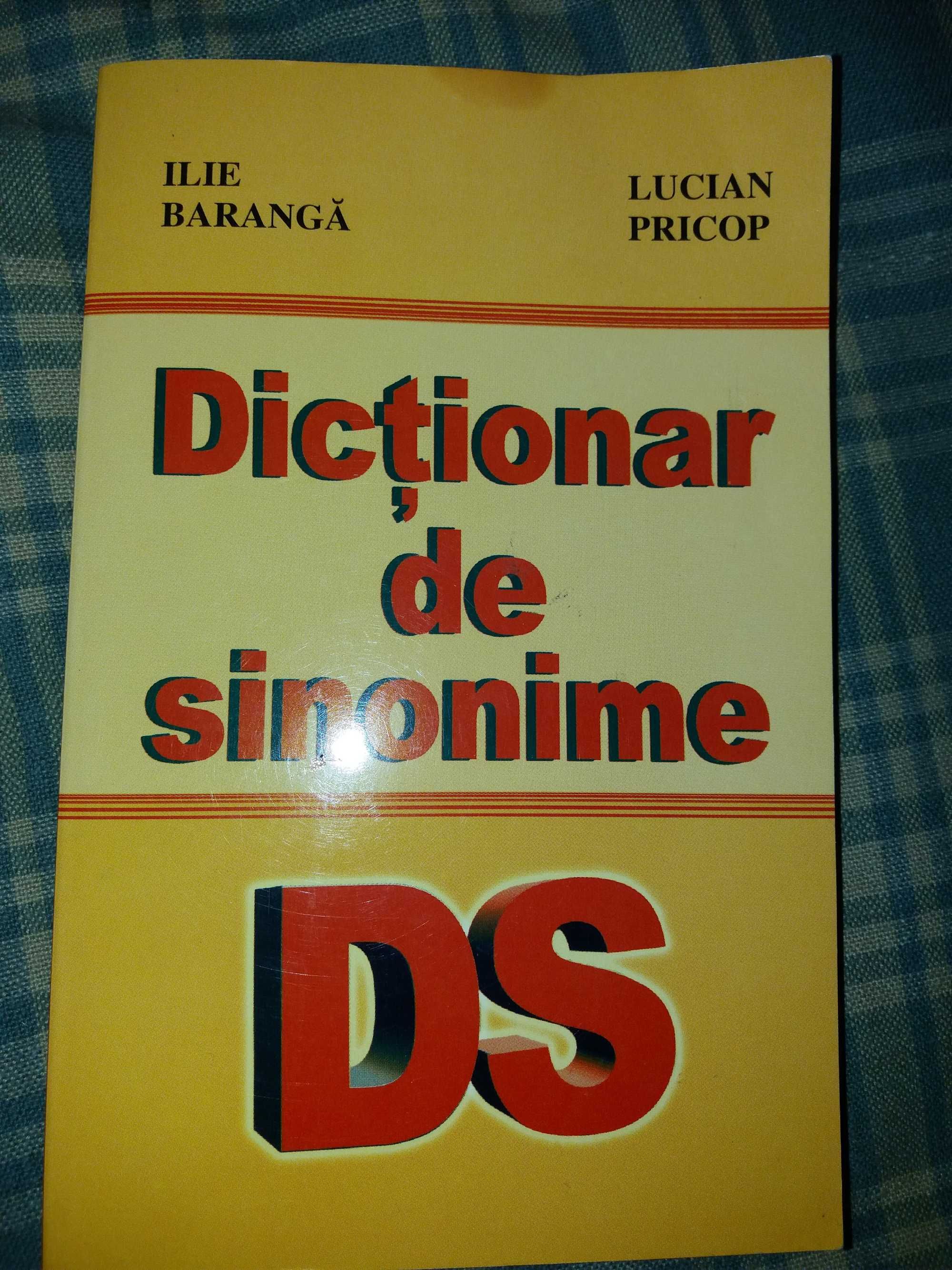 dictionar de sinonime  pleonasme  paranime epitete  omonime etc