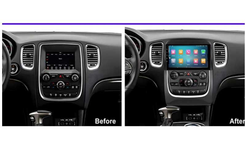 9-инчова мултимедия за Dodge Durango (2013–2020) + Подарък камера