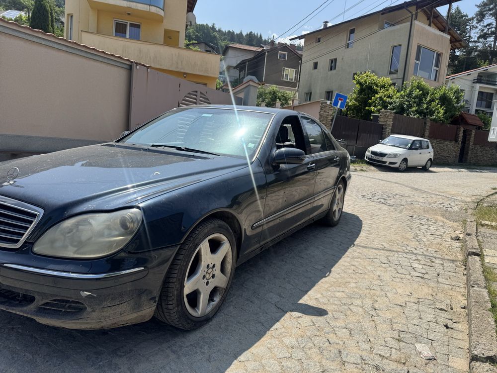 Mercedes S500 W220 На части