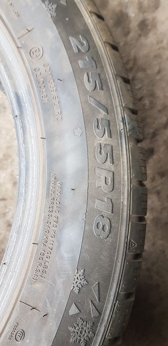 Зимни гуми-18цола-215/55-1бр.-75лв.