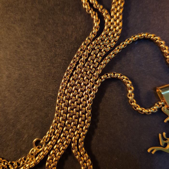 lant cu cruce din otel inoxidabil