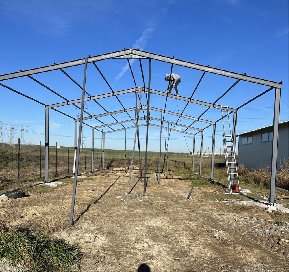 Vand hale si structuri metalice din europrofile la super pret