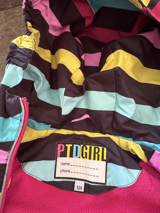 Куртка и бомбер для девочки рост 138