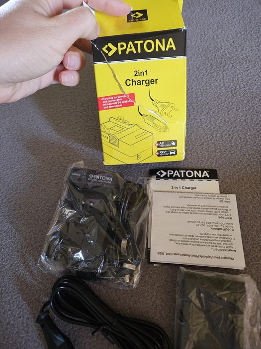 Patona 2in1 incarcator pentru masina