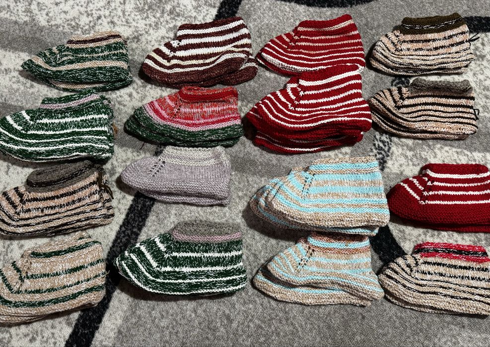 Ръчно плетени терлици