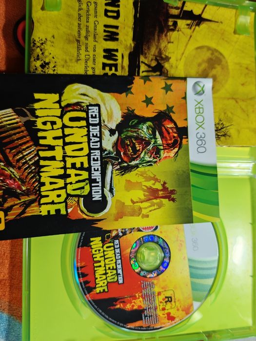 Red Dead Redemption Undead Night mare fiul cu harta Xbox 360