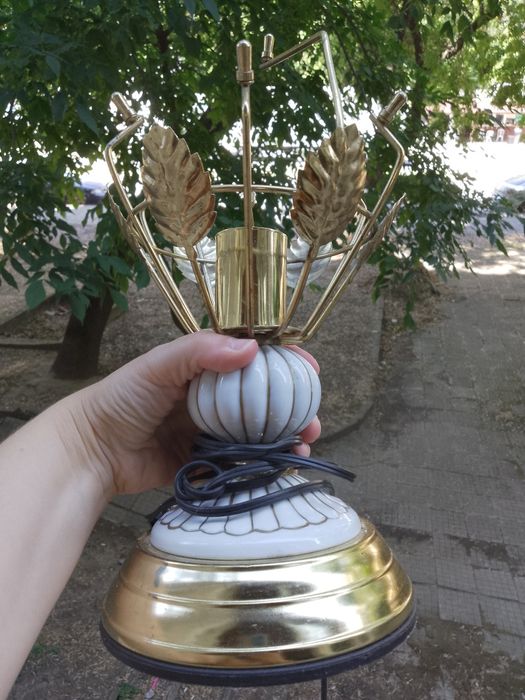 Ретро лампи стъкло и метал