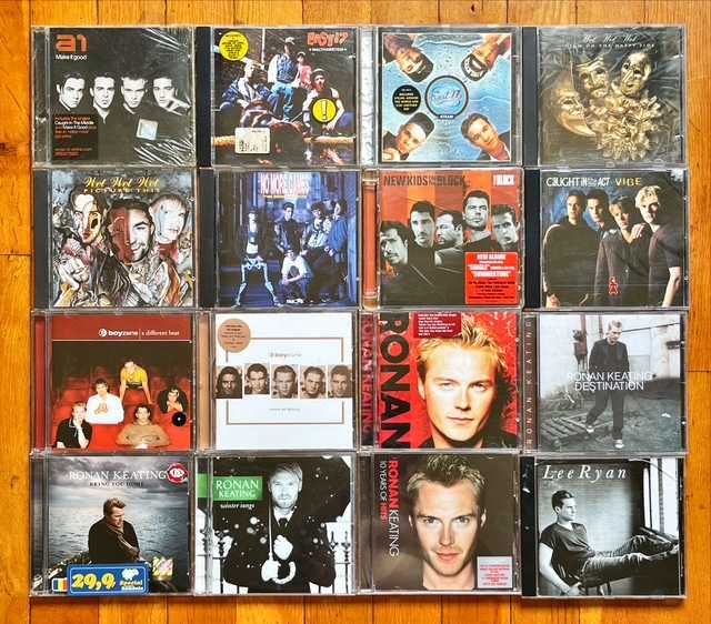 Lot CD orig: One Direction, Take That, East 17, Keating, Westlife,Five