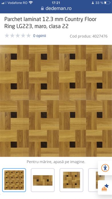 Parchet laminat stejar Country Floor Ring LG223 cutie sigilata 2,27mp