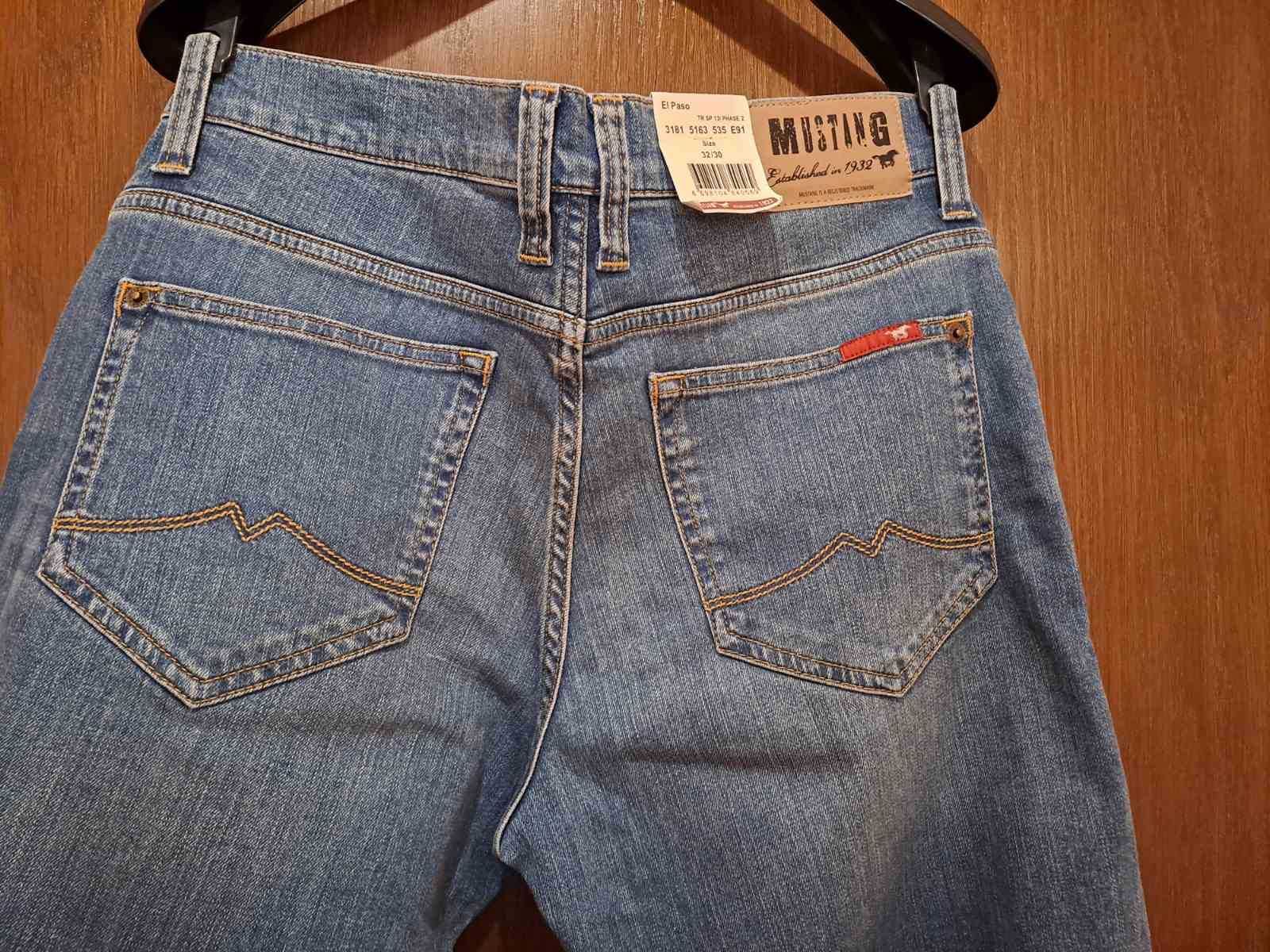 Mustang Jeans-Мъжки дънки + подарък