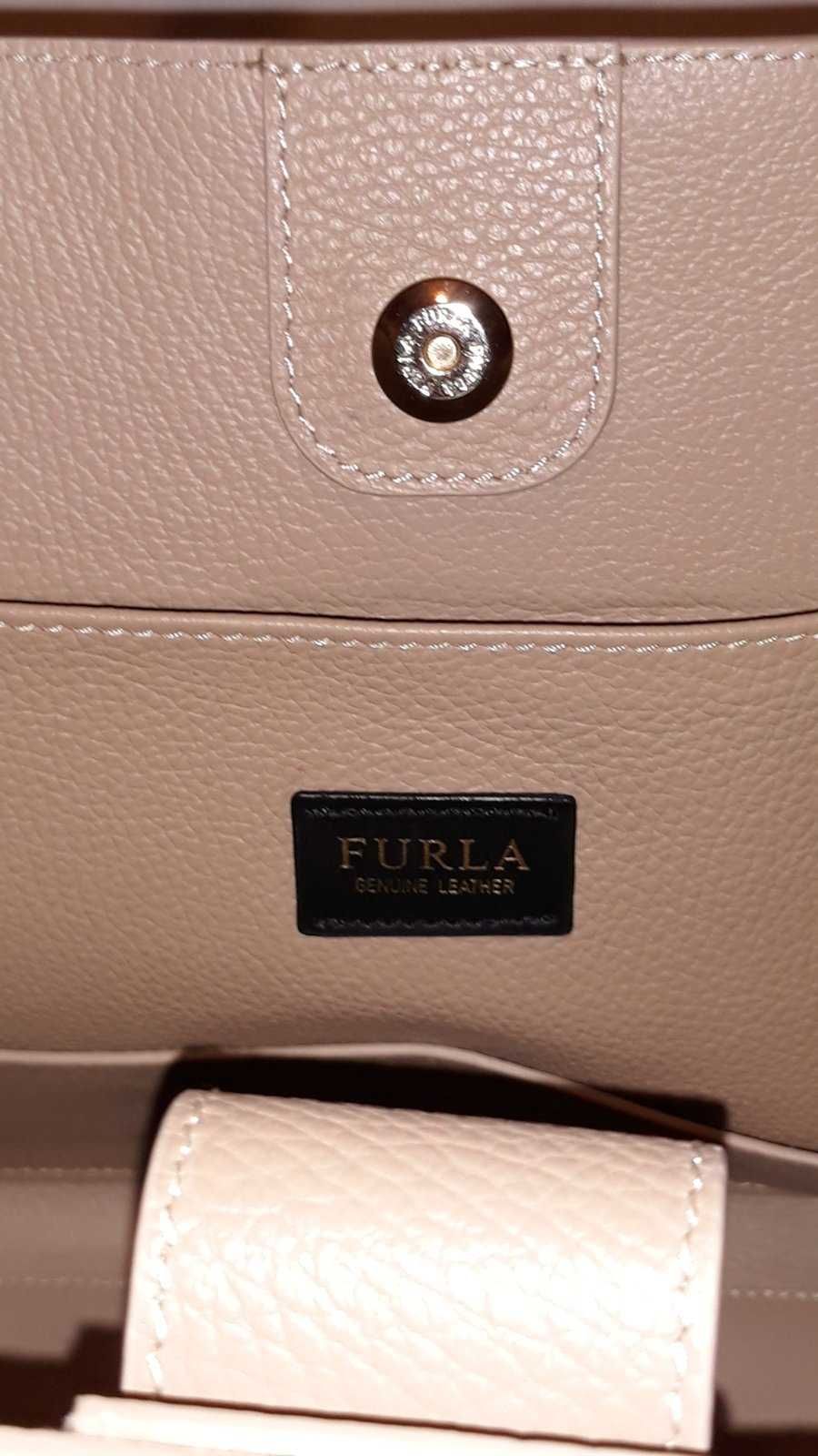 Furla Tote L Begie Gris