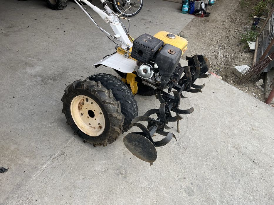 Motocultor / motosapa proGARDEN 13cp cu freze si 2 seturi roti