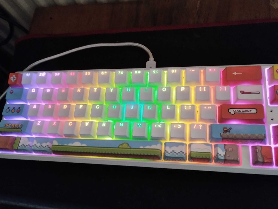 QwertyKey65 Arcade Hotswap RGB Tastatura Mecanica Gaming