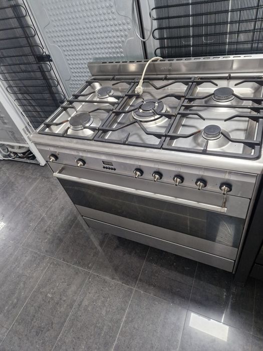 Печка Газ и ток Smeg