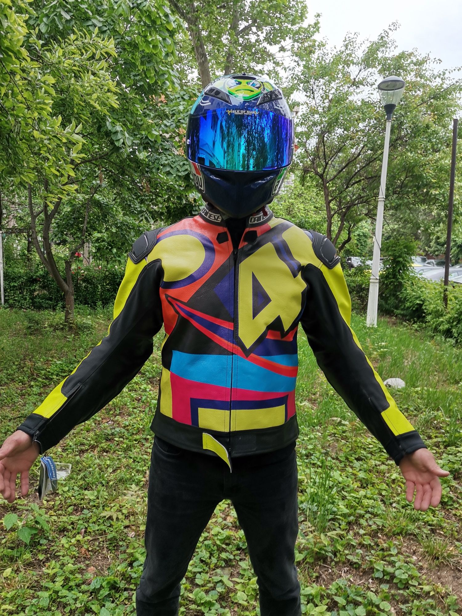Geaca moto Dainese VR46 Valentino Rossi
