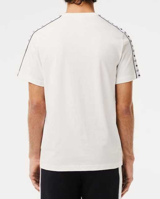Tricou Lacoste TH7404-Alb - Negociabil - M