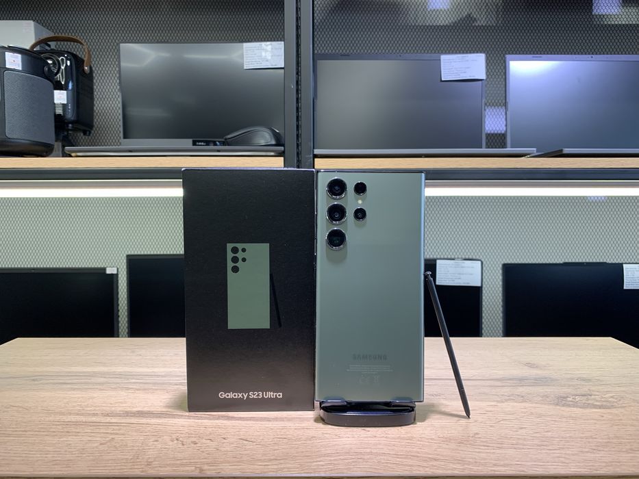 Samsung S23 Ultra, 12/256 GB, Green, хорошее состояние, 1064/А10